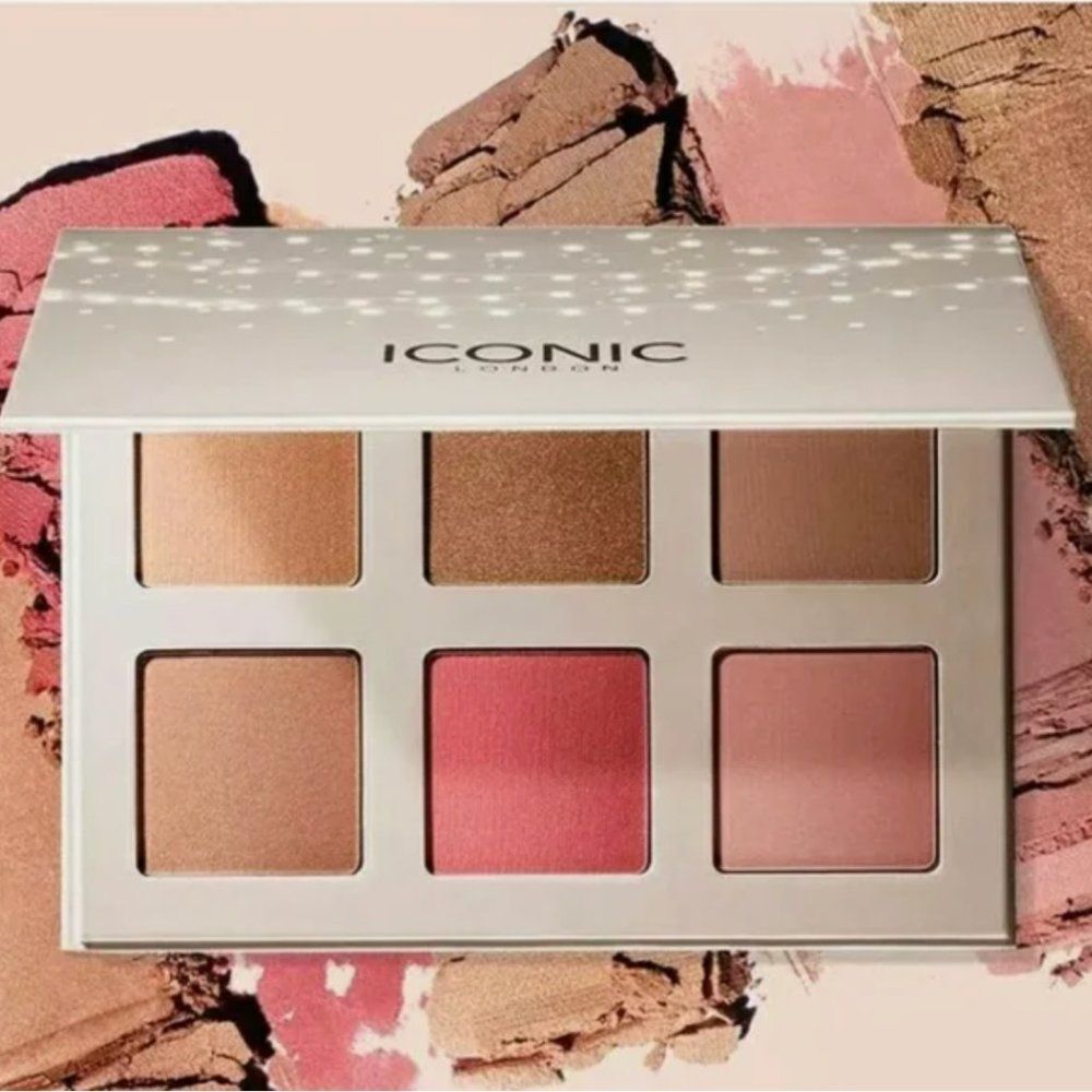 Iconic London Blaze Chaser Face Palette Blush, Eyeshadow, Bronzer & Contour